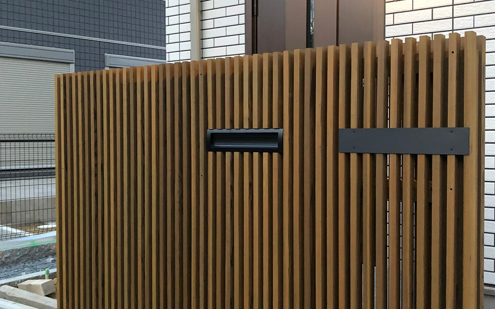 木製フェンス